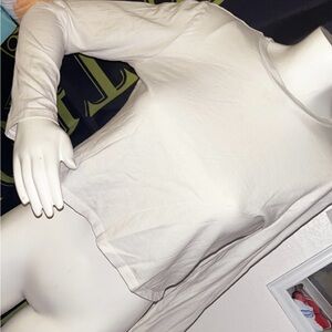 Wild Fable Cream Long Sleeve Top